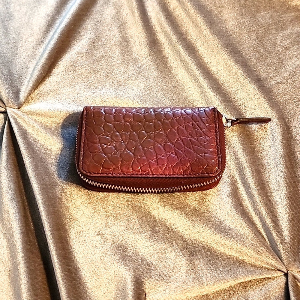 💥Authentic💥vintage GUCCI Leather Wallet In Burgundy - Picture 11 of 11
